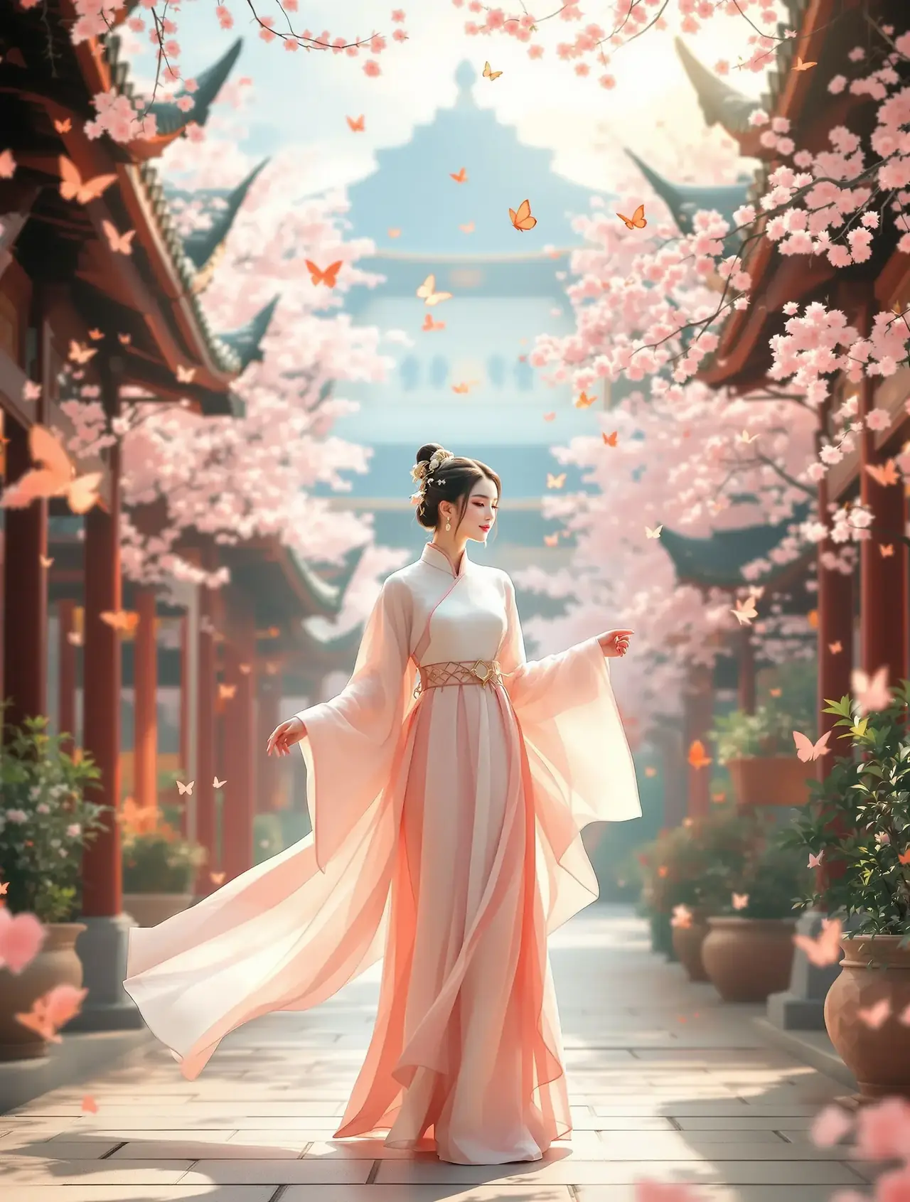 古穿今：皇后今天也在摆烂 短剧封面 - 黄果短剧APP古装穿越