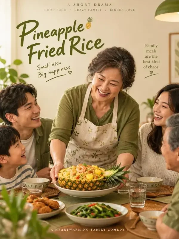 婆婆的菠萝炒饭 短剧封面 - 黄果短剧APP家庭治愈